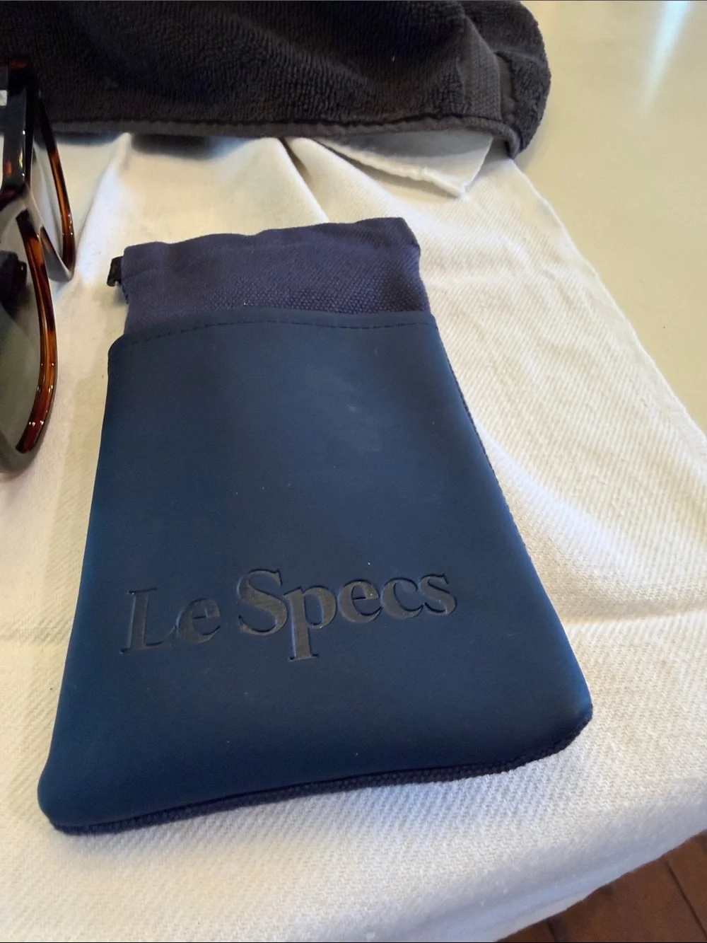 Le Specs Total Eclipse Tortoiseshell and Black Cat-Eye Sunglasses